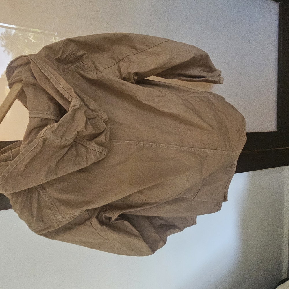 Tan Button-Up Jacket - Picture 2 of 3